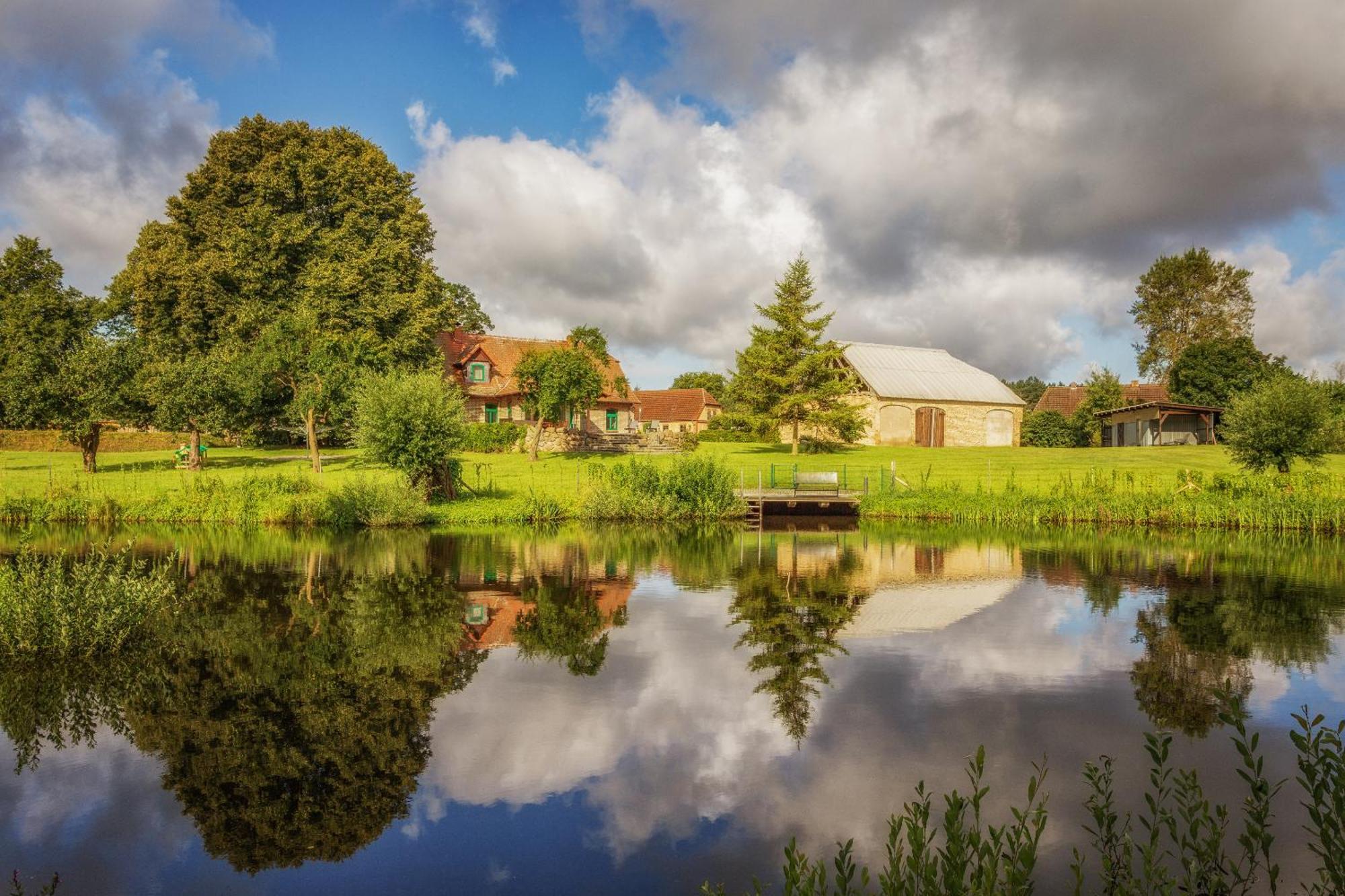 J1 Idyllisches Ferienhaus Mit Seeblick Julchendorf المظهر الخارجي الصورة